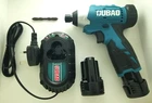 Sub-Compact 12V Brushless Cordless 1/4" Lithium-Ion Impact Driver Kit 2x Battery