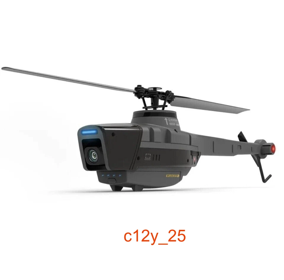 1080P C128 Tactical Black Hornet Drone RC Helicopter HD Wifi FPV Photography UAV - Image 2 of 4