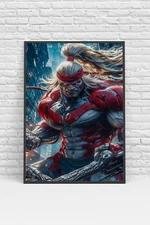 Omega Red X-Men Marvel Comic Poster Print - No Frame