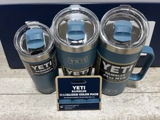 Yeti Magslider Color Pack *NORDIC BLUE* ONE 3 Pack NWTs 10oz 16oz 20oz 26oz 30oz