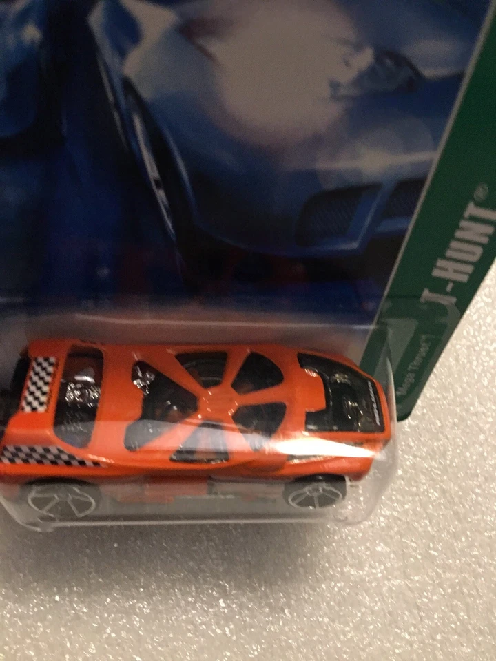 2007 Hot Wheels Treasure Hunt Mega Thrust Diecast Car New On Card B33 - Image 3 of 4