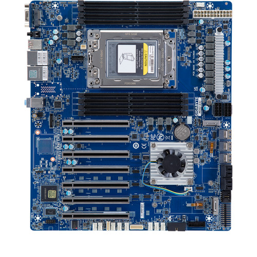AMD Ryzen Threadripper PRO 5975WX 3945/5995WX Gigabyte MC62-G41 Mainboard - Picture 3 of 7