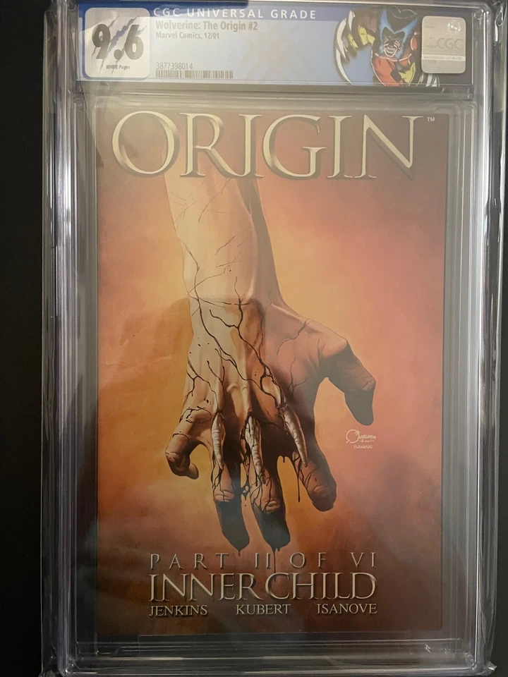 Origin #'s 1 - 6 2001 Wolverine CGC 9.2 9.4 9.6 9.8 Marvel Complete Set GR1-75 - Image 3 of 4