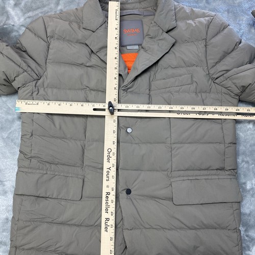 Piumino donna Lofoten giubbotto piuma M grigio arancione blazer isolante NUOTO - Foto 3 di 12