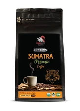 Coffee intense flavor - SUMATRA ORGANIC COFFEE WHOLE BEANS -  Dark roasted 1Pack