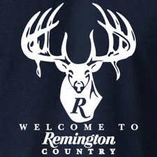 WELCOME TO REMINGTON COUNTRY T-Shirt Pro Firearms Guns NRA on S-6XL Tee