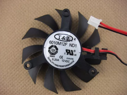 Cooler Fan For 55mm VGA Video Card Fan ATI nVIDIA 39mm 6010M12F ND1 085