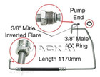 <!--F#f_0-->COMMODORE VH VK 6 CYLINDER WITH AIR PUMP POWER STEERING HIGH PRESSURE HOSE <!--F/-->