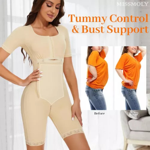 Snatched Body Women's Stage 1 Full Body Shapewear Faja Colombiana Post Surgery - Picture 10 of 20