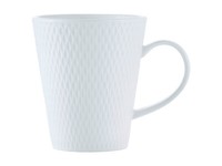 Maxwell & Williams DV0196 Becher 350 Ml Diamonds KegelföRmig, Porzellan