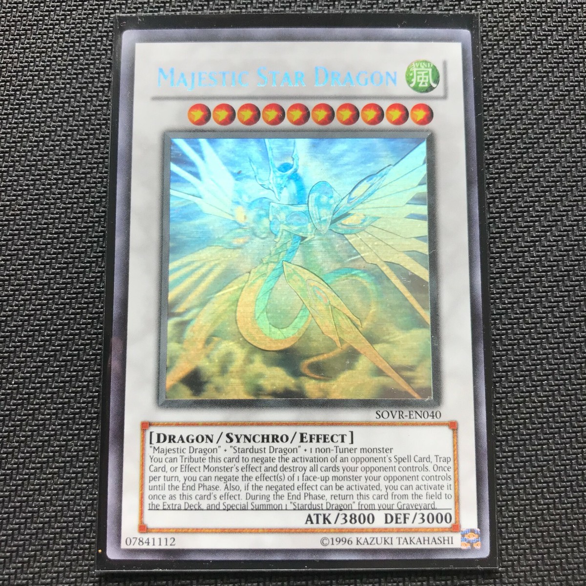 遊戯王 MAJESTIC STAR DRAGON Yugioh Majestic Star Dragon Limited Edition Secret Rare CT06