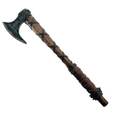 Ragnar LothBrok Viking Axe Battle Ready Axe Hand Forged Carbon Steel With Sheath