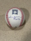Reggie Jackson signed HOF Logo baseball w/ HOF 93 ** Beckett **