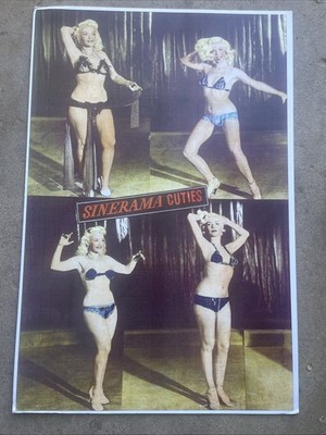 Sinerama Cuties Burlesque Show- Art Print 12x18 