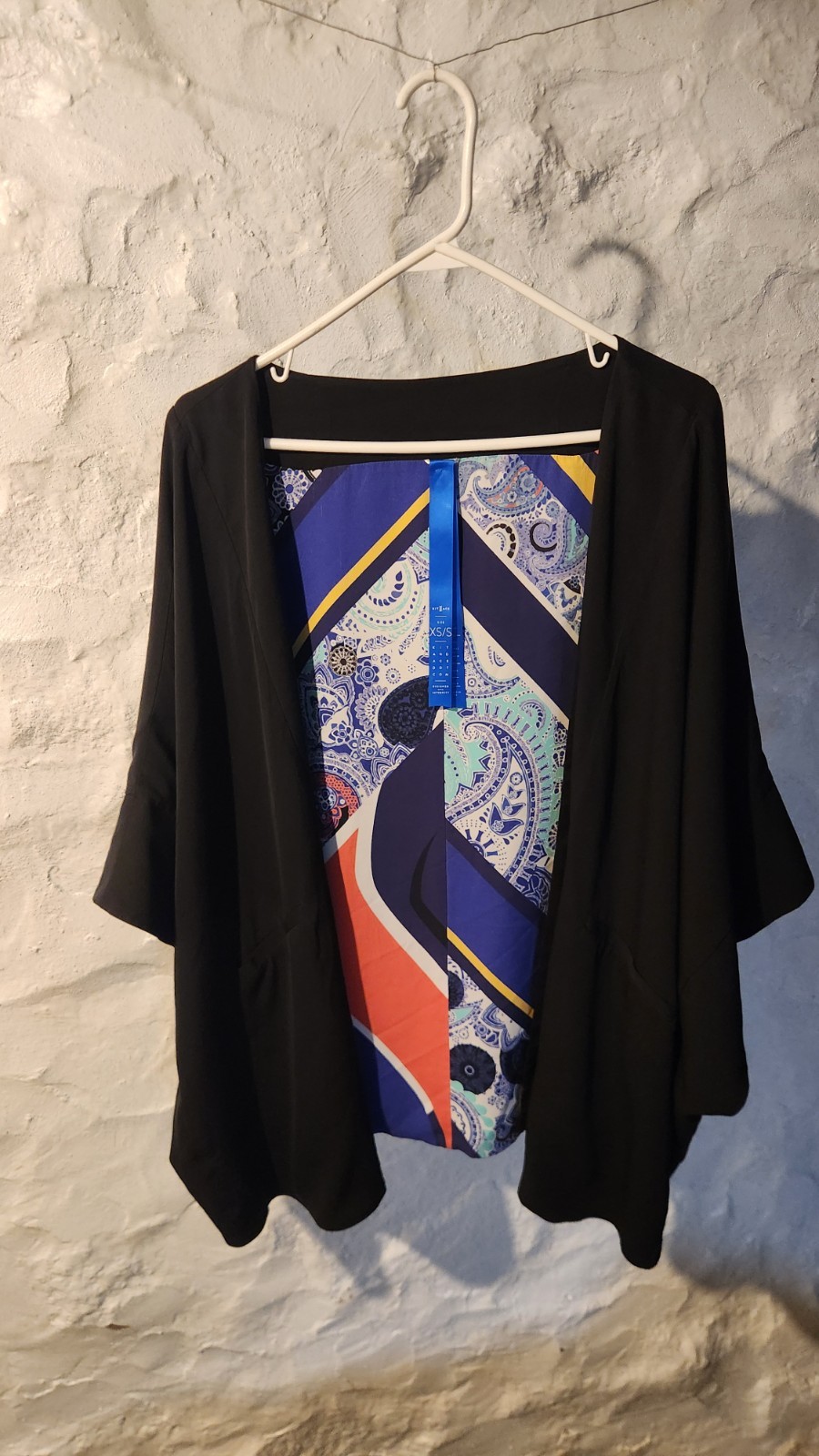 Kit & Ace Women's Reversible Patchwork Silk Kimon… - image 2