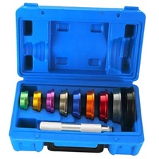 Bearing Press Kit | 10pc Bearing Race and Seal Driver Set with a Colorful