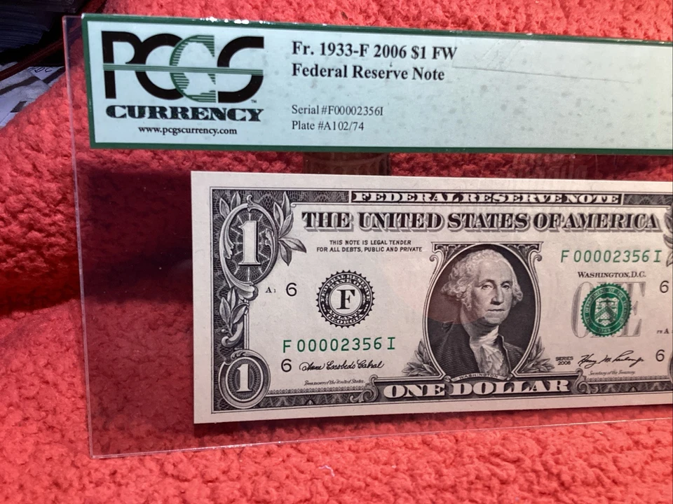 2006 $1 Dollar FRN Atlanta Bank New 64 PPQ PCGS Boca Raton Run FREE SHIPPING - Image 2 of 4