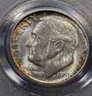 1951-S Roosevelt Dime Pcgs Ms/66 Old Blue Label Nice Clean Surfaces