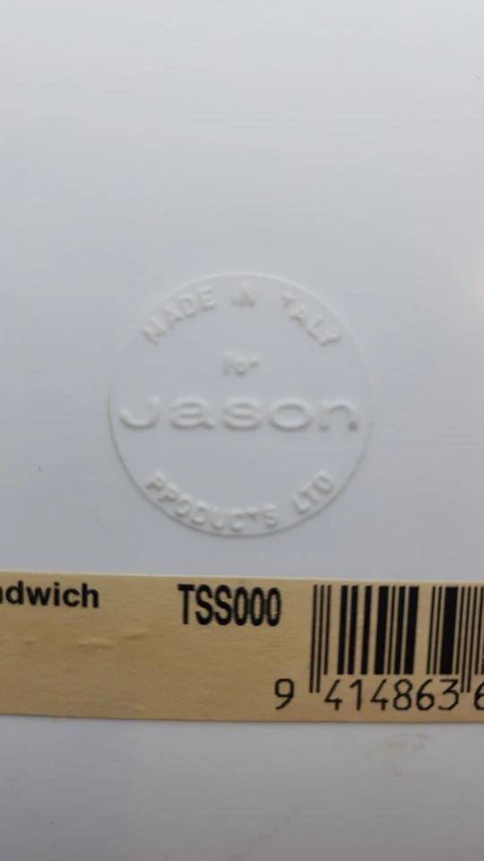 Bandeja para servir melamina Jason's 28 cm vintage osos de peluche hechos en Italia Foto 4 de 4