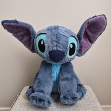 Disney Store STITCH Plush 14" Lilo  Stitch Sitting Large Stuffed Toy