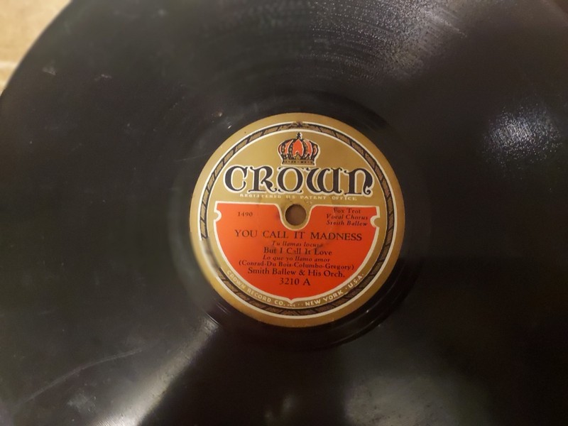1931 CROWN 78/Smith Ballew & His Orchestra../Johnny Davis & His Orchestra..