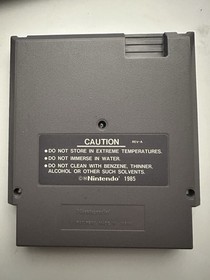 Double Dragon II: The Revenge Nintendo NES cartuccia gioco testata