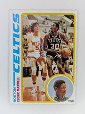 1978-79 Topps #128 Cedric Maxwell Rookie