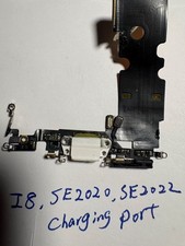 Used white Apple iPhone 8/SE 2020/ SE 2022 charging port