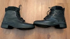 Ariat Black Leather Ankle Tactical Riding Boots Women's Sz 6B Lace Up Comfort 
