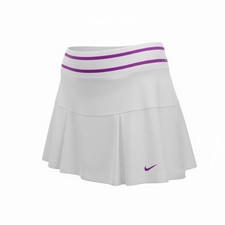 Nike Dri Fit Pleated Tennis/Pickleball Skirt White Women s Size XL NWT