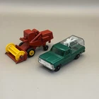 Lesney Matchbox Series No 50 & 65 Kennel Truck Hunter Class Combine Harvester