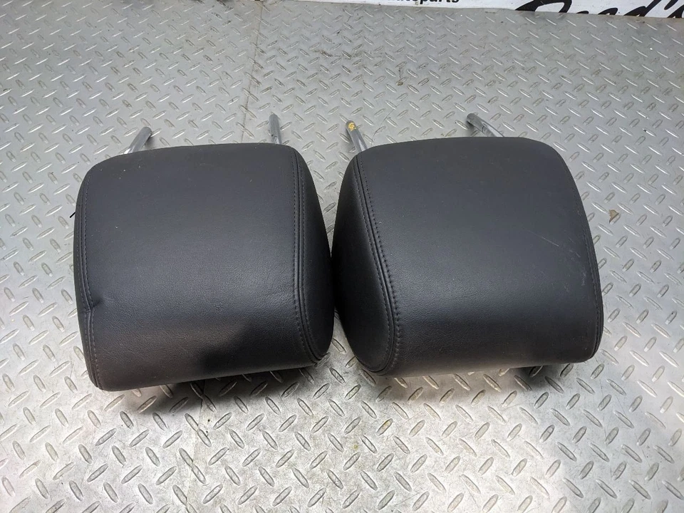 Acura RL 2008 2009 reposacabezas delantero cuero negro reposacabezas par OEM LH RH 1154231 Foto 2 de 4