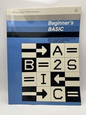 1981 Texas Instruments TI-99/4A Computer Beginner's Basic programming book