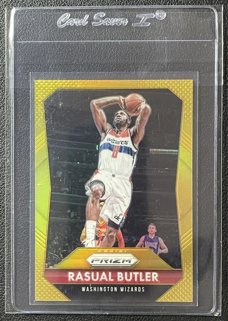 RASUAL BUTLER 2015-16 PANINI PRIZM #43 GOLD 05/10 WIZARDS