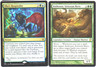 GREEN-BLUE HUMAN DECK 16 RARES N-MINT 40 CARDS MAGIC MTG N- PLAYED G39   SPECIAL