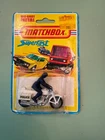 Matchbox Superfast NO 33 - Police Motorcycle / 1976 Lesney Original blister pack