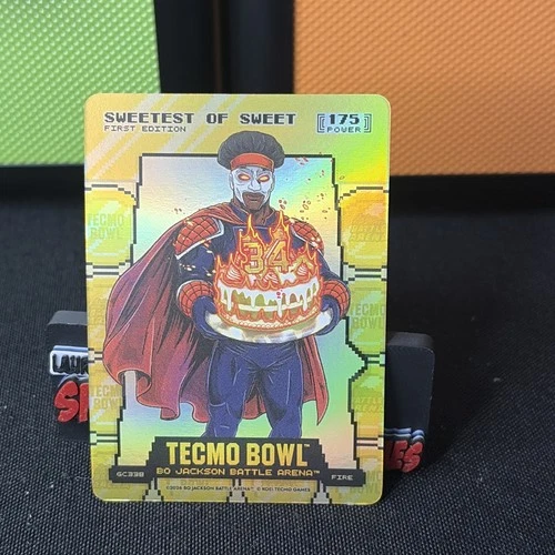 2026 Bo Jackson Battle Arena Tecmo Bowl Sweetest of Sweet Gold Coin Flip Fire