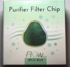 O2 FLOW Electronic Face Mask Replacement True H13 HEPA and Carbon Filters -3 Pk