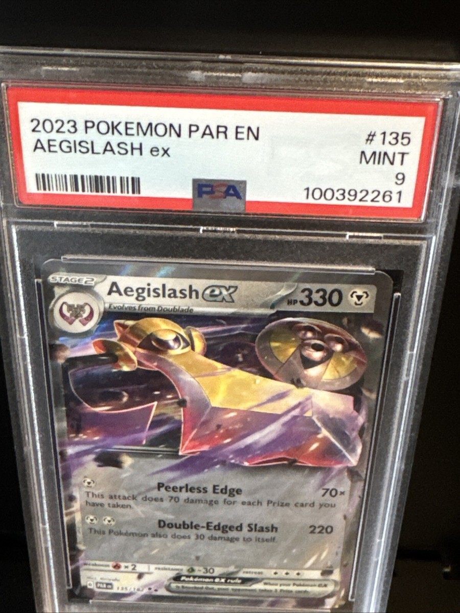 2023 Pokemon PAR EN #135 Aegislash EX PSA 9 | eBay