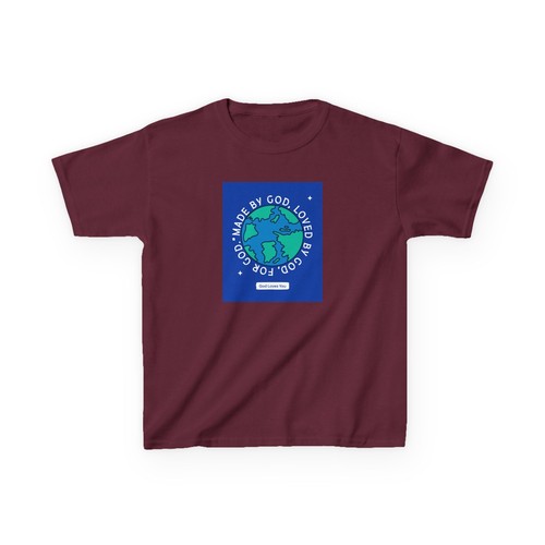 Made By God Kids Heavy Cotton™ Tee - Picture 16 of 39