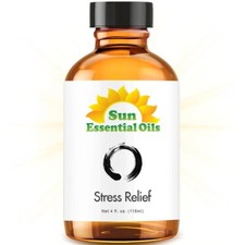 Best Stress Relief Essential Oil 100 Purely Natural Therapeutic Grade 4oz