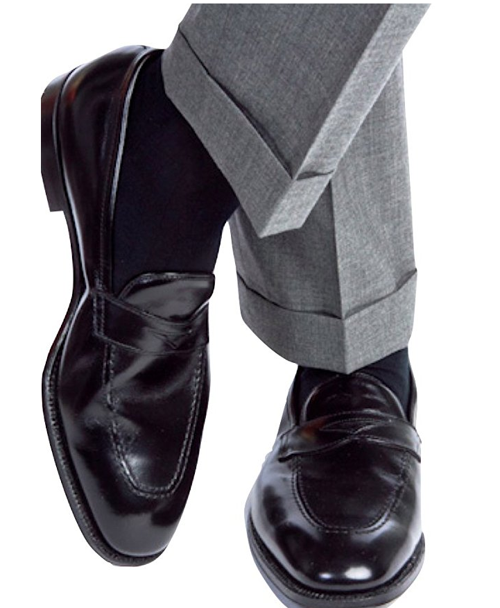 Carolina Ultimate Mens Non-Binding Ribbed Crew Socks 2 Pair Pack