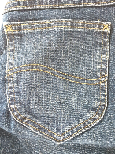 Lee Original Jeans Women's Size 12 Short High Waist - Picture 2 of 6