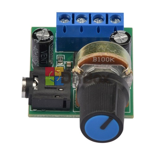LM386 Mini Audio Amplifier Board Mono DC 3-12V 10W Volume Control Module DIY - - Picture 7 of 9