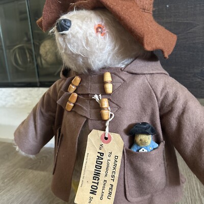 Gabrielle Desaigns パディントンPADDINGTON BEAR Vintage 1972 Hand Made Paddington Bear by Gabrielle Designs