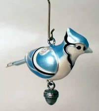 Hallmark Blue Jay Miniature Beauty of Birds 2012 Keepsake Ornament QXM9014