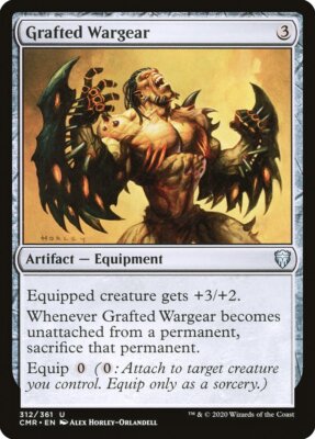 Magic the Gathering (mtg): CMR: Grafted Wargear - Foil