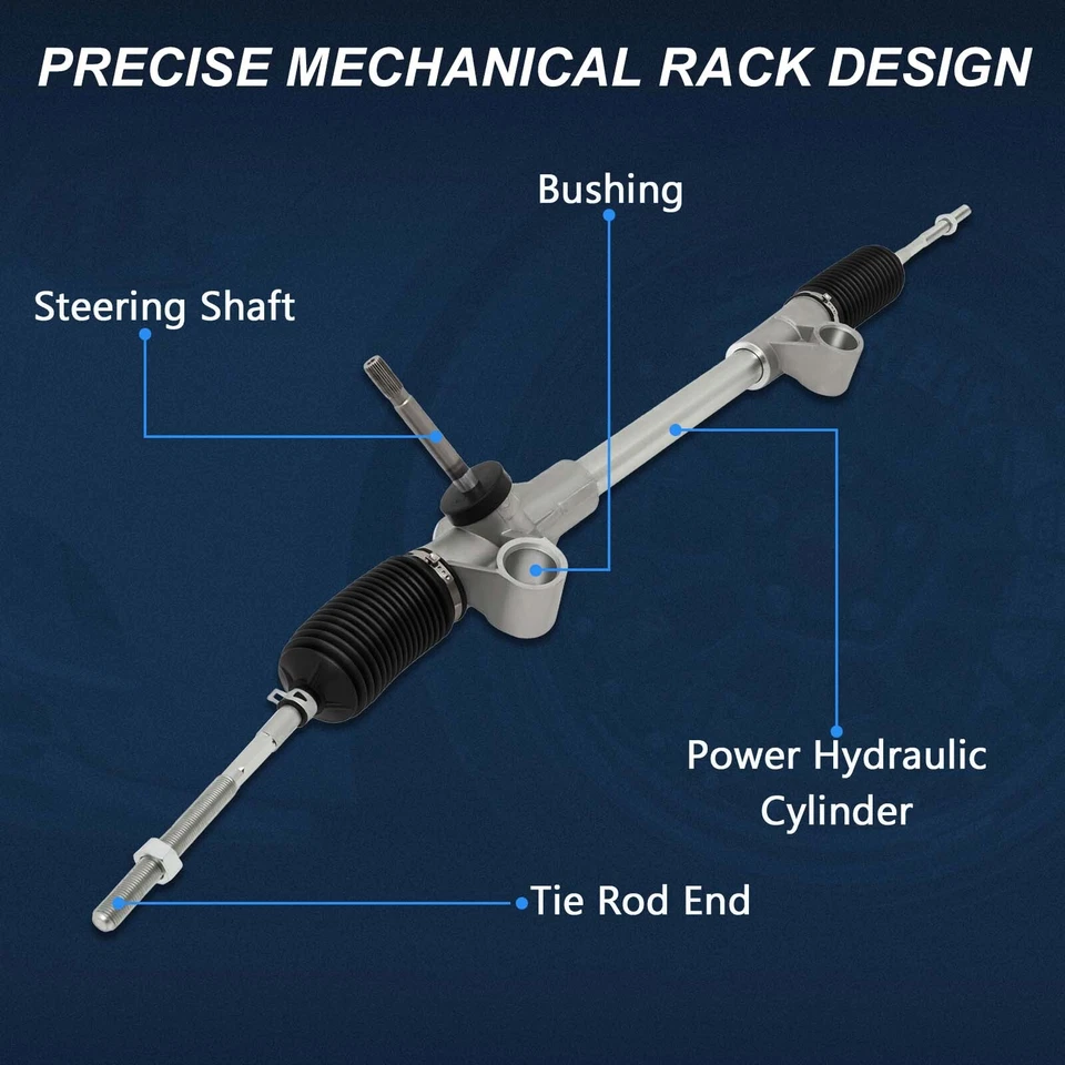 Manual Steering Rack And Pinion For Ford Mustang 2 II Mercury Bobcat 1974-1980 - Image 2 of 4