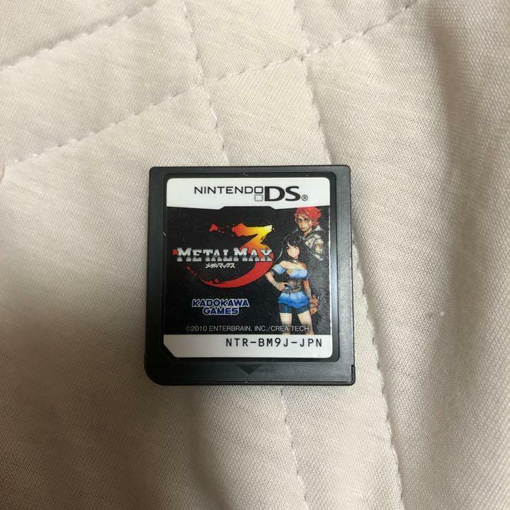 Nintendo DS Metal Max 3 KADOKAWA GAMES Japan Import Nintendo DS Metal Max 3 KADOKAWA GAMES Japan Import