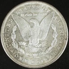 1879-S Morgan Silver Dollar, Brilliant Uncirculated, some toning